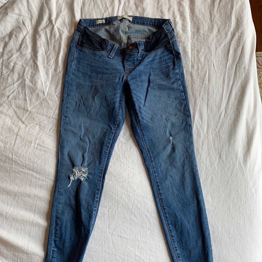 Madewell Skinny Maternity Jeans